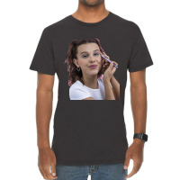 Great Model Millie Bobby Great Model Brown Florence More Then Awesome Vintage T-shirt | Artistshot