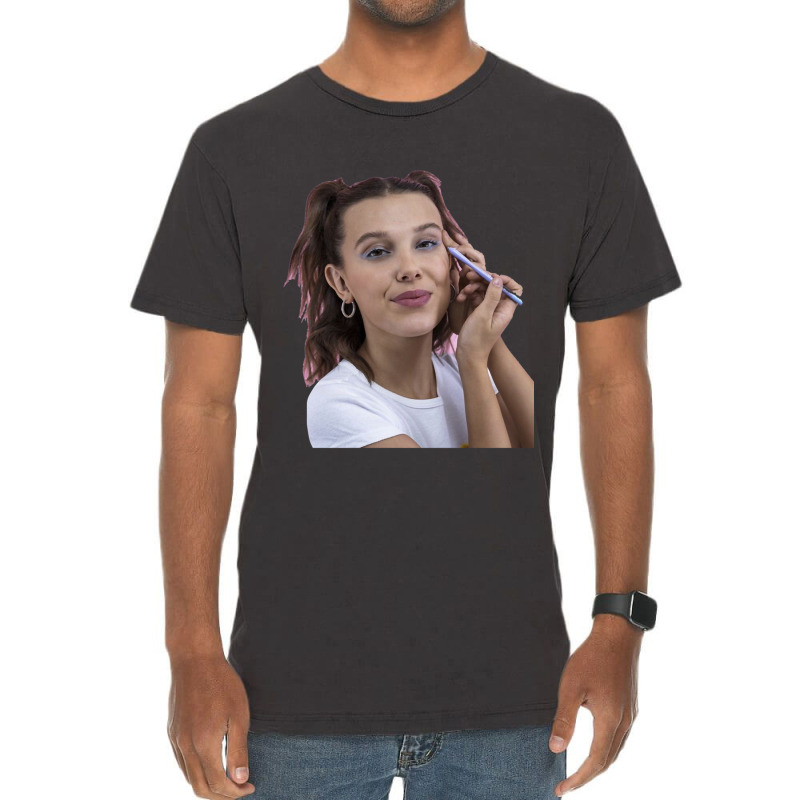 Great Model Millie Bobby Great Model Brown Florence More Then Awesome Vintage T-shirt | Artistshot