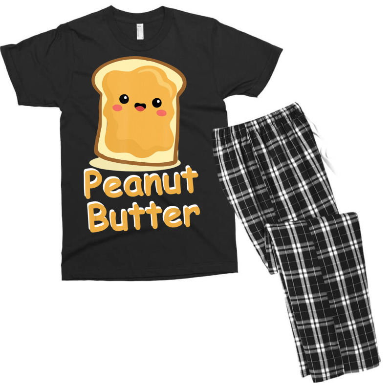 Peanut Butter Matching Halloween Costume For Couples Adults Men's T-shirt Pajama Set by cm-arts | Artistshot