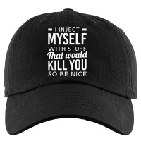 I Inject Myself With Stuff Funny Type 1 Diabetes Awareness T Shirt Kids Cap | Artistshot