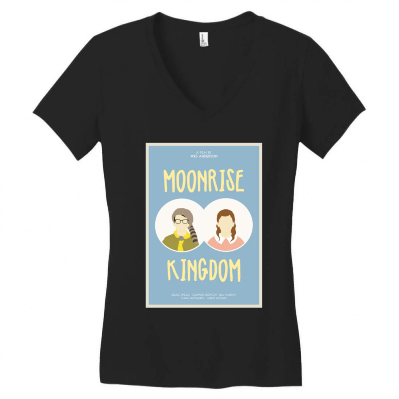 Moonrise Kingdom Film Women's V-Neck T-Shirt by cm-arts | Artistshot