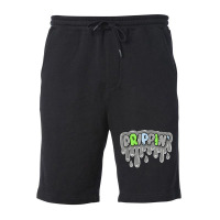 Drippin' Green Bean 5s Matching T Shirt Fleece Short | Artistshot