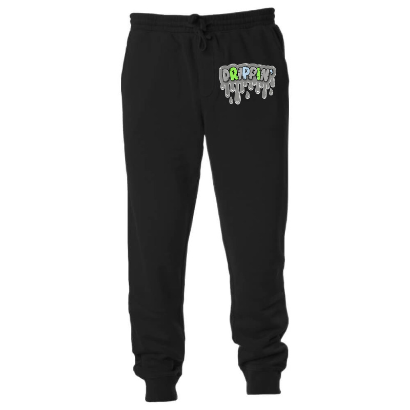 Drippin' Green Bean 5s Matching T Shirt Unisex Jogger | Artistshot