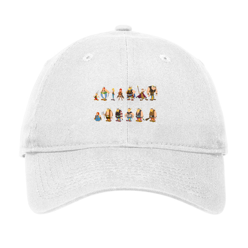 Asterix And Obelix Adjustable Cap by jessemillicent | Artistshot