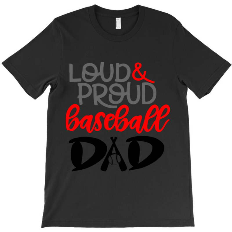 Baseball Dad T-shirt | Artistshot