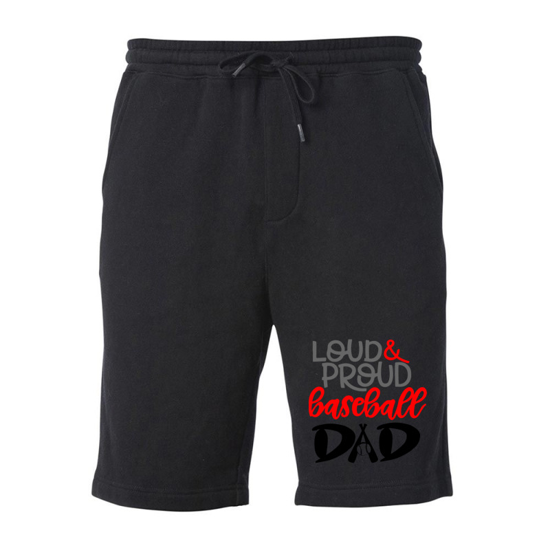 Baseball Dad Fleece Short | Artistshot