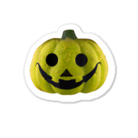 Cute Green Jack O Lantern Halloween Pumpkin Sticker | Artistshot