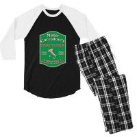 Mister Cacciatore's Men's 3/4 Sleeve Pajama Set | Artistshot