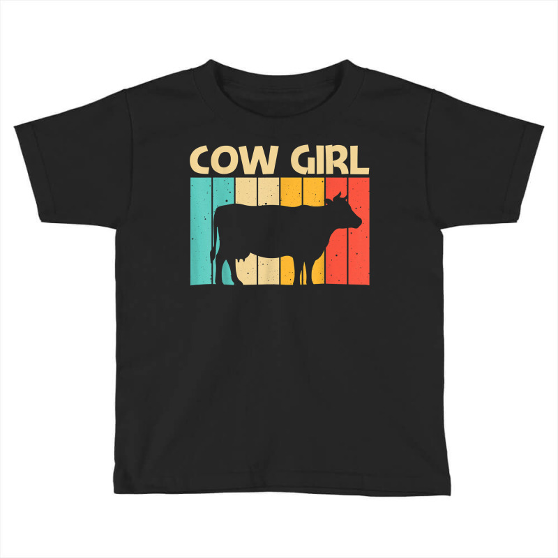 Funny Cow For Girls Kids Farm Animal Cow Lovers Dairy Farmer T Shirt Toddler T-shirt | Artistshot