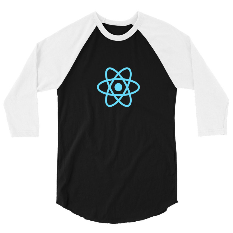 Reactjs Reactjs Official Javascript Framework T 3/4 Sleeve Shirt by cm-arts | Artistshot