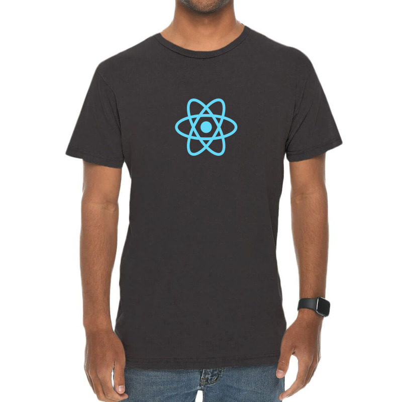 Reactjs Reactjs Official Javascript Framework T Vintage T-Shirt by cm-arts | Artistshot