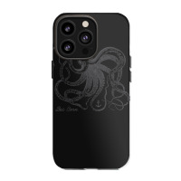 Vintage Black Octopus Marine Biologist Ocean Sea Life 5 Iphone 13 Pro Case | Artistshot