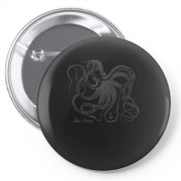 Vintage Black Octopus Marine Biologist Ocean Sea Life 5 Pin-back Button | Artistshot