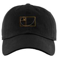 Golden Ratio Fibonacci Spiral Arc Perfect Geometry Kids Cap | Artistshot