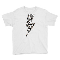 Leopard Lightning Bolt Cheetah Animal Print Sweatshirt Youth Tee | Artistshot