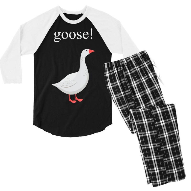 Goose Men's 3/4 Sleeve Pajama Set by cm-arts | Artistshot