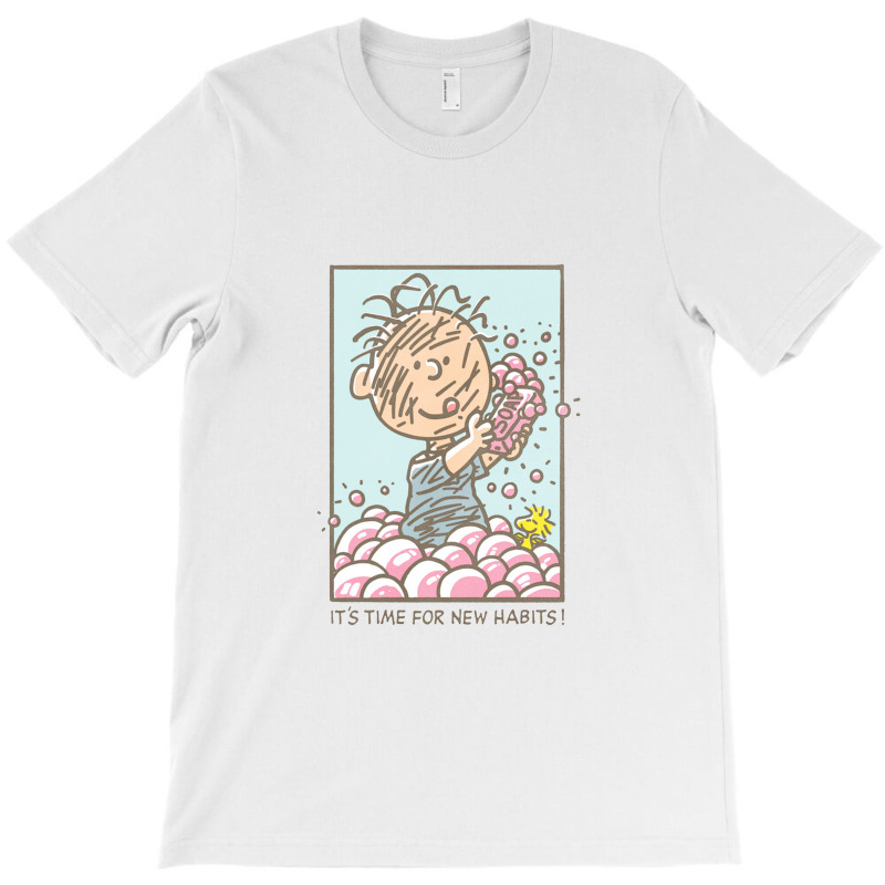 New Habits   Peanuts T-shirt | Artistshot