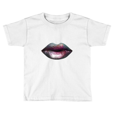 Lips Toddler T-shirt Designed By Haleyaskling