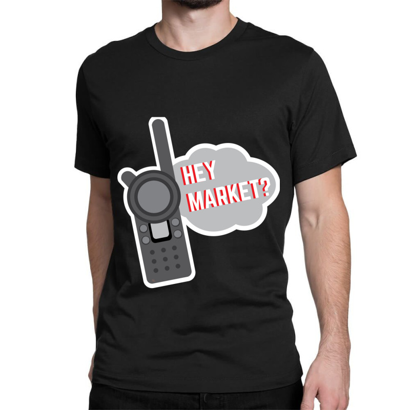 Market Team Member - Hey Market Classic T-shirt by cm-arts | Artistshot