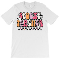 Funny Spooky Season Retro Spooky Teacher Halloween Costume T Shirt T-shirt | Artistshot