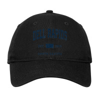 Dell Rapids South Dakota Sd Vintage Athletic Navy Sports Des Adjustable Cap | Artistshot