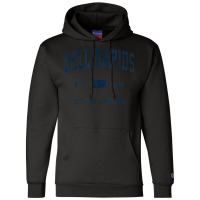 Dell Rapids South Dakota Sd Vintage Athletic Navy Sports Des Champion Hoodie | Artistshot