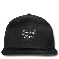 Baseball Meme Shirt Fun Cute Baseball Grandma Printed Hat | Artistshot