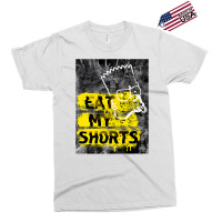 The Simpsons Bart Simpson Eat My Shorts Graffiti Premium T Shirt Exclusive T-shirt | Artistshot