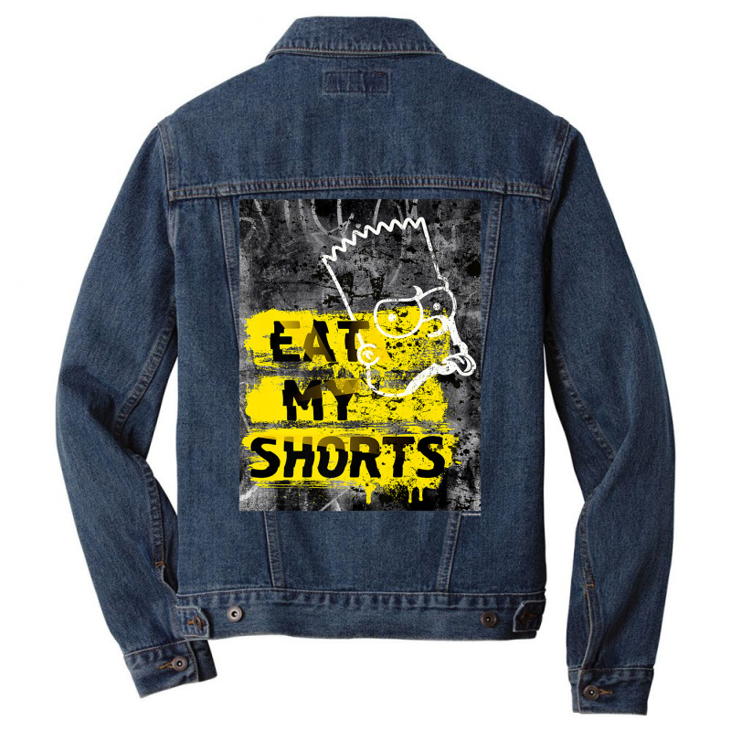 The Simpsons Bart Simpson Eat My Shorts Graffiti Premium T Shirt Men Denim Jacket by cm-arts | Artistshot