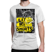 The Simpsons Bart Simpson Eat My Shorts Graffiti Premium T Shirt Classic T-shirt | Artistshot