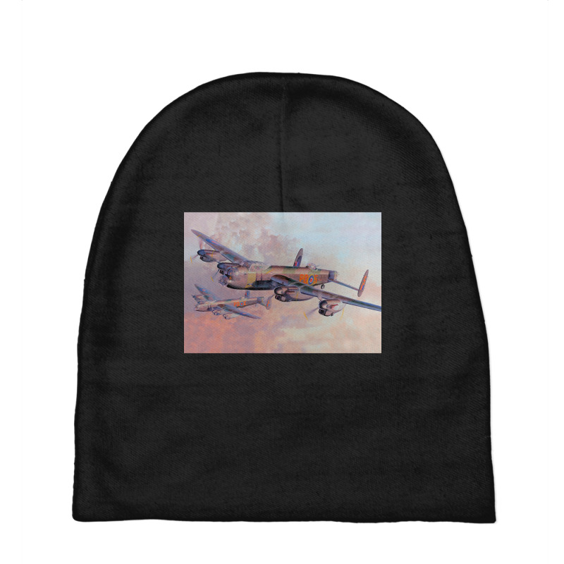 Avro Lancaster-1c5qt Baby Beanies by Kanmosrin52 | Artistshot