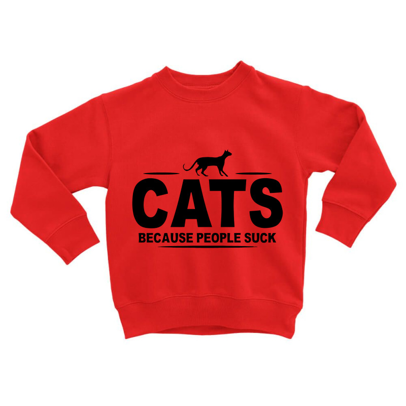 Cats People Toddler Sweatshirt by karimunjava | Artistshot