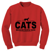 Cats People Youth Sweatshirt | Artistshot