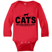 Cats People Long Sleeve Baby Bodysuit | Artistshot