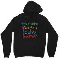 Kids Idaho Grandma And Grandpa Love Me Unisex Hoodie | Artistshot