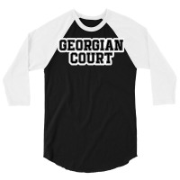 Georgian Court Athletic University College Alumni Style T Shirt 3/4 Sleeve Shirt | Artistshot