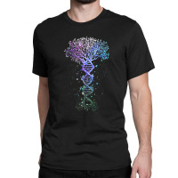 Dna Tree Life Earth Genetics Biologist Science Gift Tank Top Classic T-shirt | Artistshot