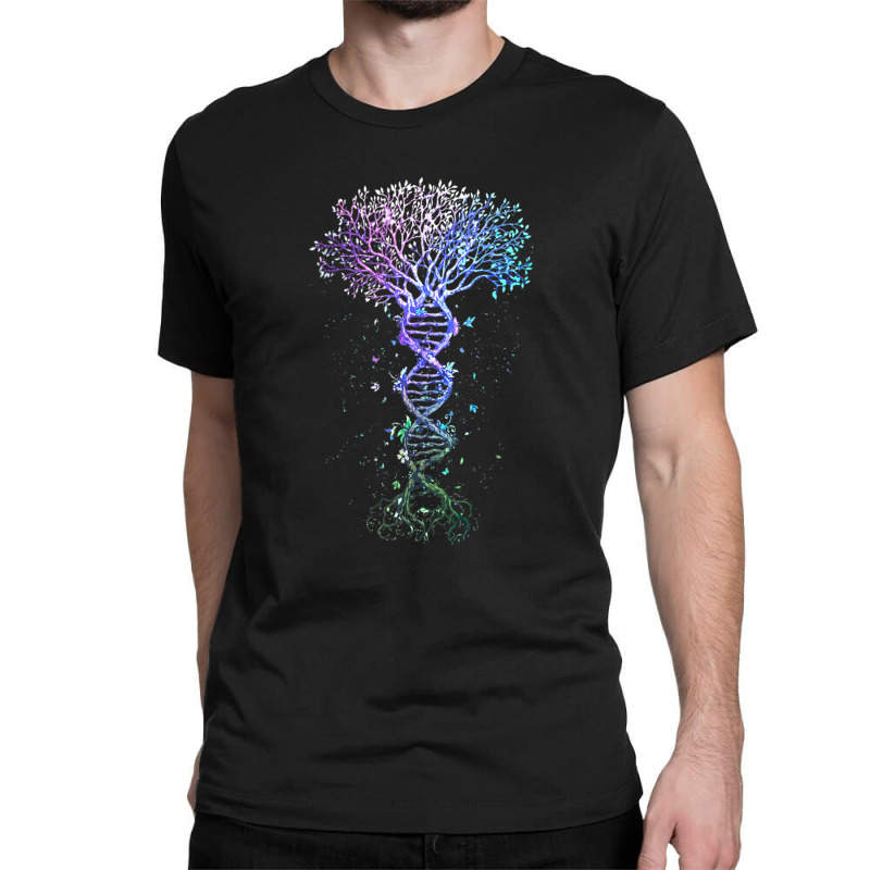 Dna Tree Life Earth Genetics Biologist Science Gift Tank Top Classic T-shirt by cm-arts | Artistshot