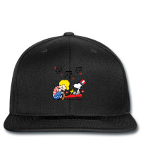 Peanuts Americana Printed Hat | Artistshot