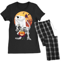 Halloween Shirts For Boys Men Dinosaur Halloween Ghost Women's Pajamas Set | Artistshot