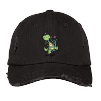 Dinosaur's Epic Fight Vintage Cap | Artistshot