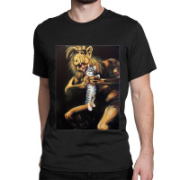 Saturn Devouring His Children Alf Version Classic T-shirt | Artistshot