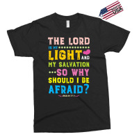 Psalm 27 1 Bible Cute Scripture Quote Kids Christian Exclusive T-shirt | Artistshot