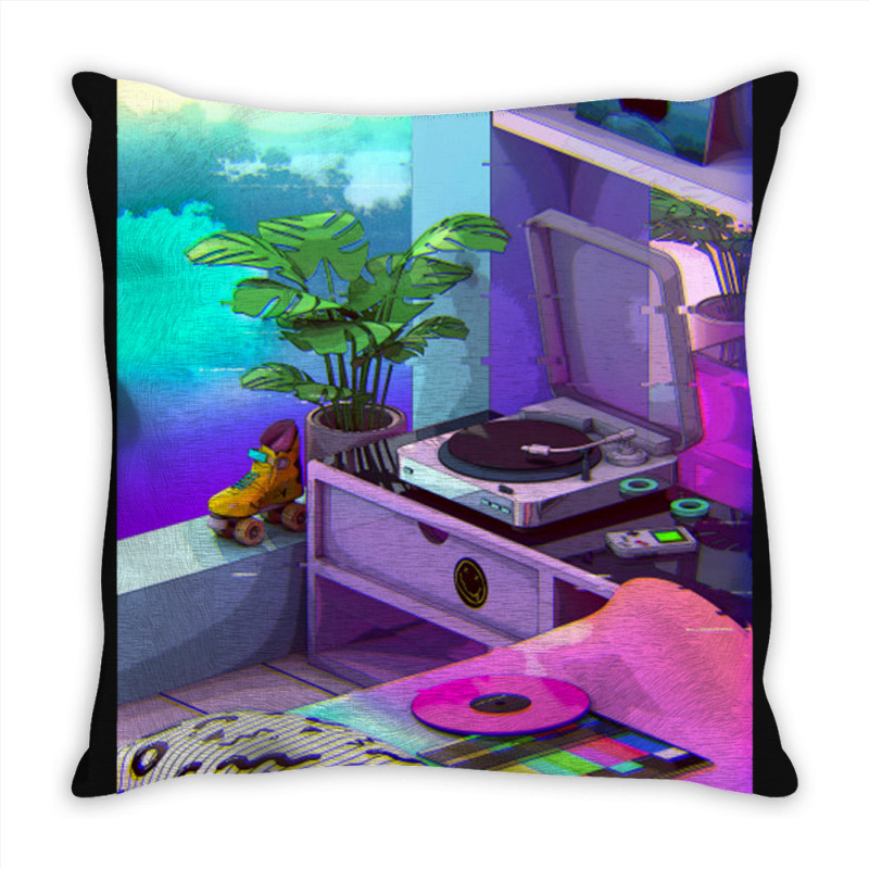 Vaporwave Aesthetic Throw Pillow | Artistshot