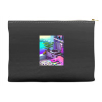 Vaporwave Aesthetic Accessory Pouches | Artistshot