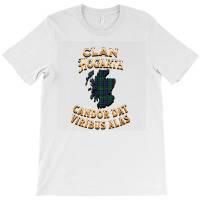 Hogarth Scottish Clan Motto And Tartan T Shirt T-shirt | Artistshot