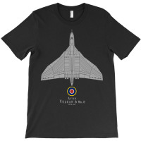 Avro Vulcan Bomber Tech Drawing T-shirt | Artistshot