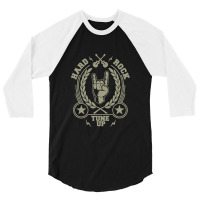Hard Rock,rock 3/4 Sleeve Shirt | Artistshot
