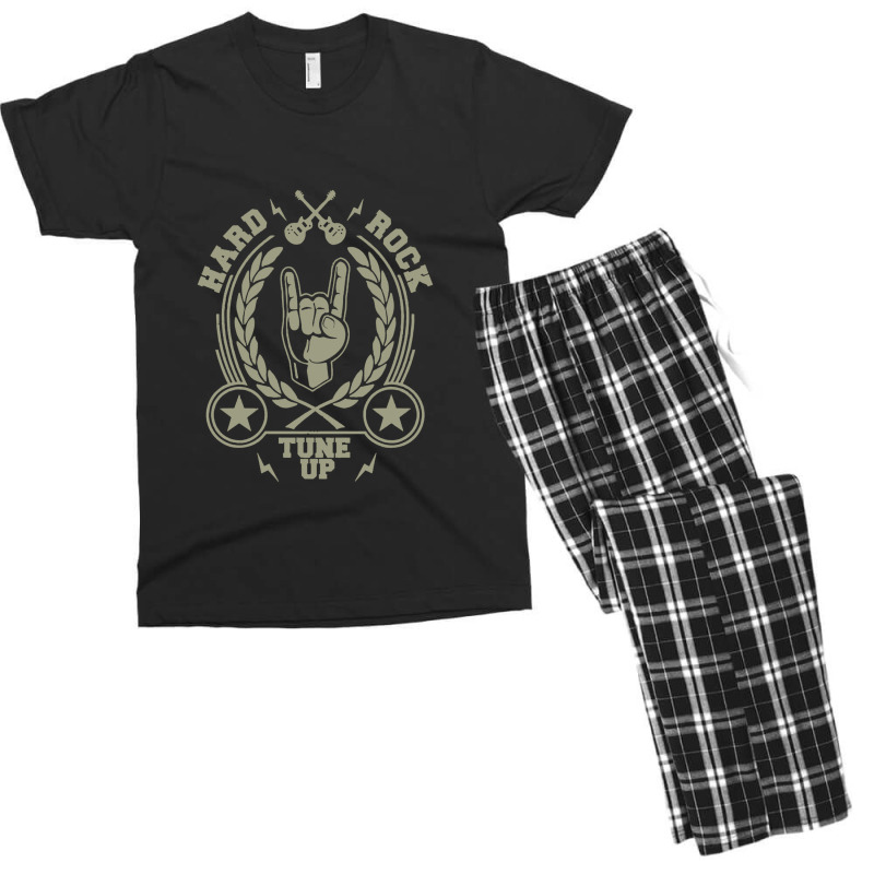 Hard Rock,rock Men's T-shirt Pajama Set | Artistshot