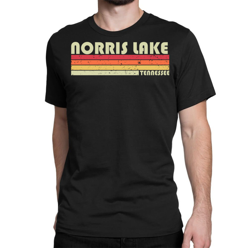 Norris Lake Tennessee Funny Fishing Camping Summer Gift Pullover Hoodi Classic T-shirt by cm-arts | Artistshot